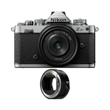 Nikon Zfc Mirrorless Camera with 28mm Lens and FTZ II Mount Adapter
