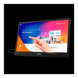 AOC 16T2 15.6-Inch Full HD Touchscreen IPS USB-C and Micro HDMI Portable Display