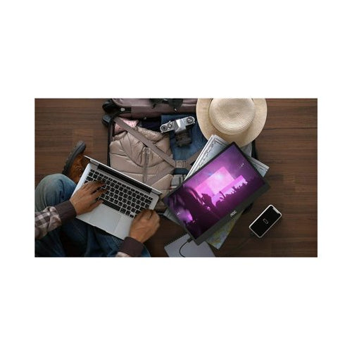 AOC 16T2 15.6-Inch Full HD Touchscreen IPS USB-C and Micro HDMI Portable Display