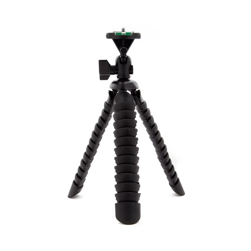 ONA Lima Leather Presidio Camera Strap (Black) with Tripod and Accessory Bundle