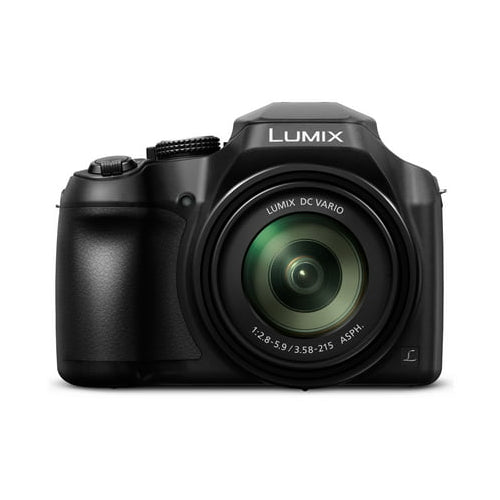 Panasonic LUMIX FZ80D 18.1MP 4K Point Shoot Long Zoom Camera with 64GB SD Card and Accessory Bundle