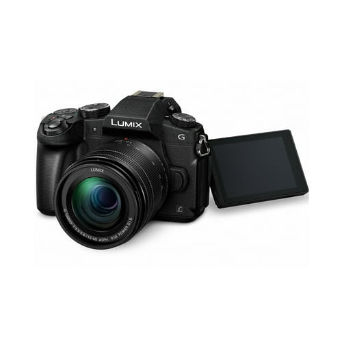 Panasonic LUMIX G85 4K Mirrorless Camera with 12-60mm Lens and Microphone Bundle