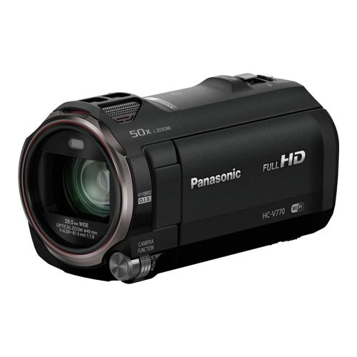 Panasonic V770 Full HD Camcorder with 32GB SD Card and Accessory Bundle