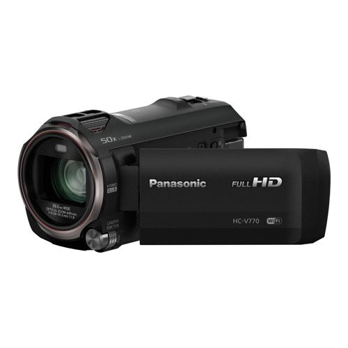 Panasonic V770 Full HD Camcorder with 32GB SD Card and Accessory Bundle