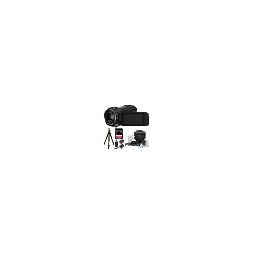 Panasonic HC-V785K Full HD Video Camera Camcorder with 64GB SD Card, Tripod, and Accessories Bundle