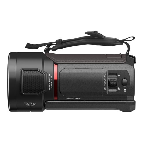 Panasonic HC-VX1 4K Camcorder with 24X Leica Lens with 128GB SD Card and Accessory Bundle