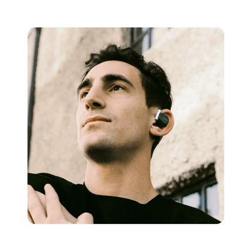 Cleer ARC Open-Ear Ear Hook Design Flexible Hinge Touch Control True Wireless Earbuds (Blue)