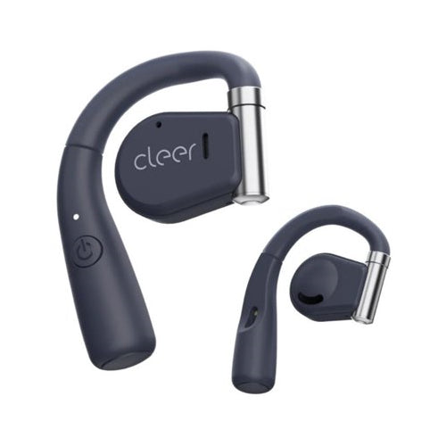 Cleer ARC Open-Ear Ear Hook Design Flexible Hinge Touch Control True Wireless Earbuds (Blue)