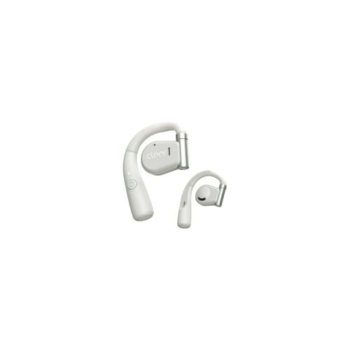 Cleer ARC Open-Ear Ear Hook Design Flexible Hinge Touch Control True Wireless Earbuds (White)