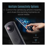 Ricoh Theta Z1 360 Camera with 51GB Internal Storage with Lens Cap and Corel Art Suite