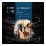 Ricoh Theta Z1 360 Camera with 51GB Internal Storage with Lens Cap and Corel Art Suite