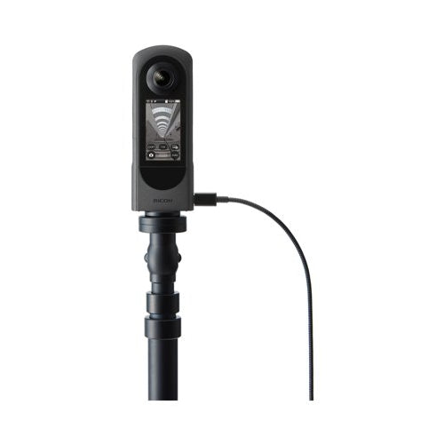 RICOH THETA X 360-Degree Camera with Lens Cap and Lens Cleaning Pen