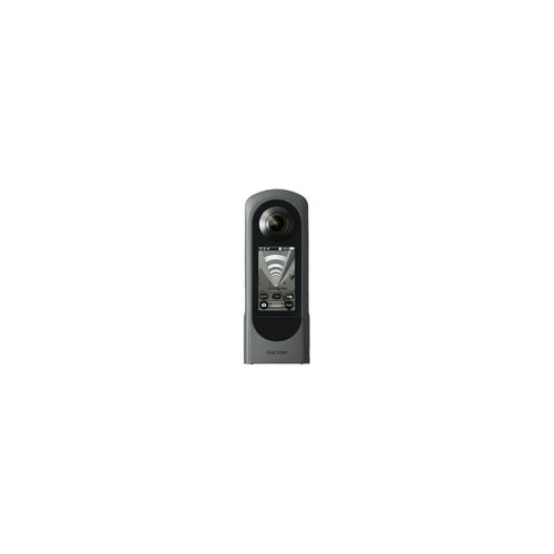 RICOH THETA X 360-Degree Camera with Lens Cap and Lens Cleaning Pen