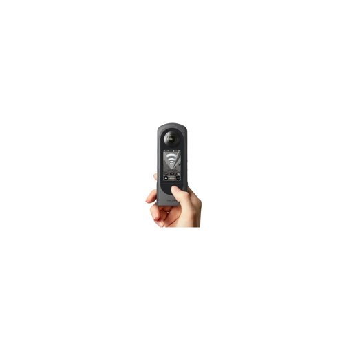 Ricoh Theta X 360-Degree Camera Bundle with Lens Cap for Theta X and Photo, Video and Art Software