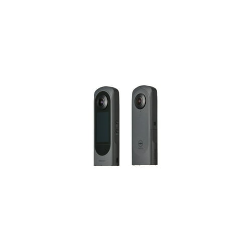 Ricoh Theta X 360-Degree Camera Bundle with Lens Cap for Theta X and Photo, Video and Art Software