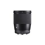 Sigma 16mm f/1.4 DC DN Contemporary Lens for Canon EF-M with 64GB Ultra SDXC UHS-I Card Bundle