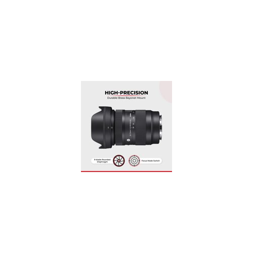 Sigma 28-70mm f/2.8 DG DN Contemporary Lens for Sony with Rugged Mini 1TB Bundle
