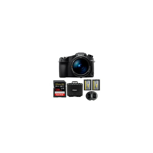 Sony CyberShot RX10 IV Digital Camera with 128GB SD Card and Accessory Bundle