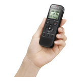 Sony ICDBX140 4GB MP3 Digital Voice Recorder w/ Hardshell Case and 32GB SD Card