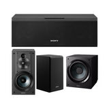 Sony SSCS8 2-Way 3-Driver Center Channel Speaker with Subwoofer Bundle