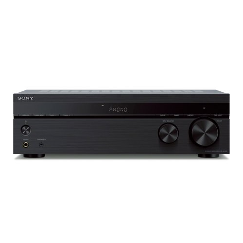 Sony 2 Channel Stereo Receiver with Sony 3-Way 3-Driver Speaker System Bundle