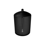 AtlasIED 4-Inch 2-Way Pendant Mount Speaker with 70.7V-16W Transformer (Black)