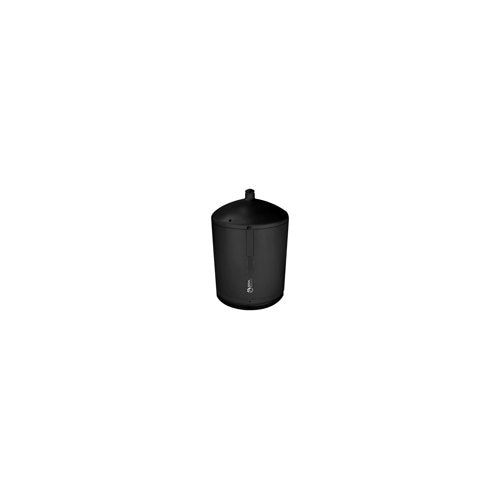 AtlasIED 4-Inch 2-Way Pendant Mount Speaker with 70.7V-16W Transformer (Black)