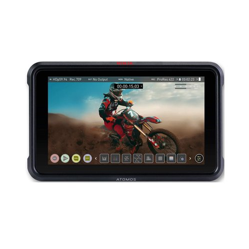 Atomos Ninja V 5-Inch HDR Daylight Viewable Portable Monitor/Recorder with Power Kit v2 Bundle