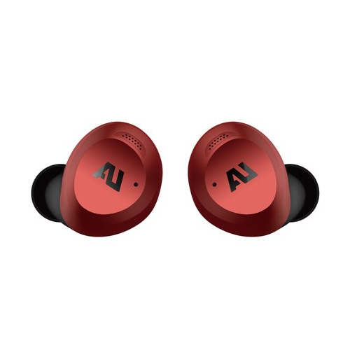 Ausounds True Wireless Hybrid Active Noise Cancelling Earbuds (Red)