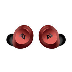 Ausounds True Wireless Hybrid Active Noise Cancelling Earbuds (Red)