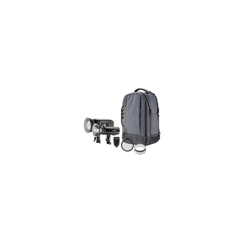 Westcott FJ Wireless 2-Light Portable Portrait Flash Kit with FJ-X3 S Trigger with Backdrops Bundle