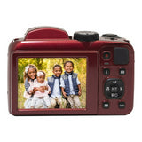 Kodak PIXPRO AZ255 Astro Zoom 16MP Digital Camera (Red)