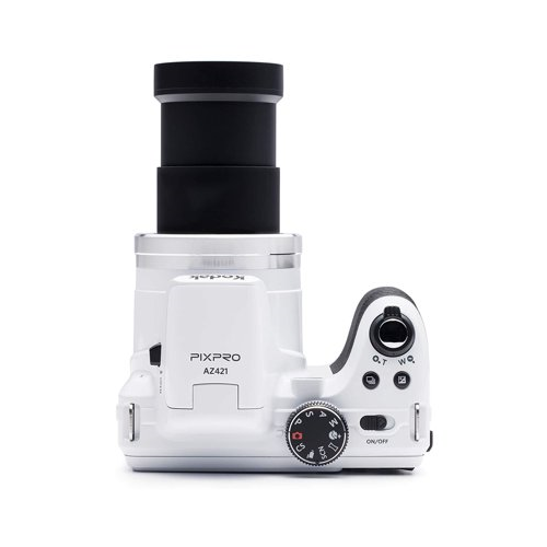 Kodak PIXPRO AZ425 Astro Zoom 20MP Digital Camera (White) with 32GB Card
