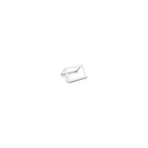 Glamcor RIKI LOVES RIKI RIKI SKINNY Portable 13 x 9.5-Inch Vanity Mirror (White)