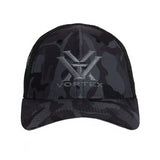 Vortex Logo Hat (Black Camo)