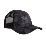 Vortex Logo Hat (Black Camo)