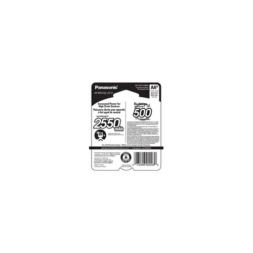 Panasonic Eneloop Pro AA Rechargeable Batteries (8-Pack)