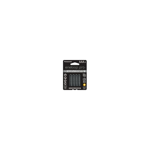 Panasonic Eneloop Pro AAA Rechargeable Batteries (4-Pack)
