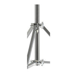 Kupo Master High Cine Stand with Triple Function Universal Head and Leveling Leg (Silver)