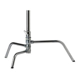 Kupo 20-Inch Master C-Stand with Turtle Base Kit (2.5-Inch Grip Head and 20-Inch Grip Arm, Silver)