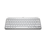 Logitech MX Keys Mini Minimalist Wireless Illuminated Keyboard (Gray) w/Bluetooth Mouse & Palm Rest