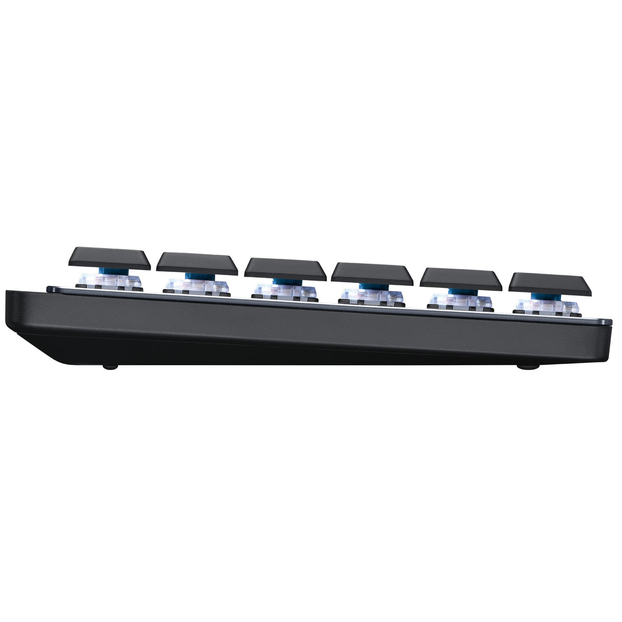 Logitech MX Mechanical Wireless Illuminated Keyboard, Clicky Switches (Graphite) w/Mouse & Palm Rest