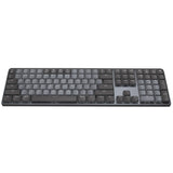 Logitech MX Mechanical Wireless Illuminated Keyboard, Clicky Switches (Graphite) w/Mouse & Palm Rest