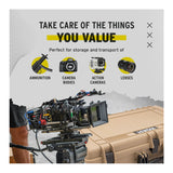 Koah Weatherproof Hard Case with Customizable Foam (28 x 17 x 7 Inch) - Tan