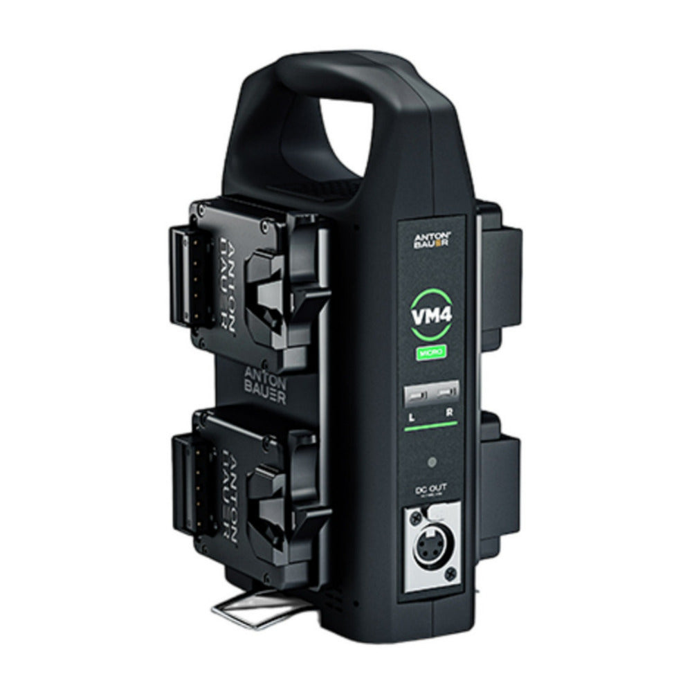 Anton Bauer VM4 Lightweight 4-Position Portable Micro Battery Charger (V-Mount)