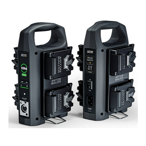 Anton Bauer VM4 Lightweight 4-Position Portable Micro Battery Charger (V-Mount)