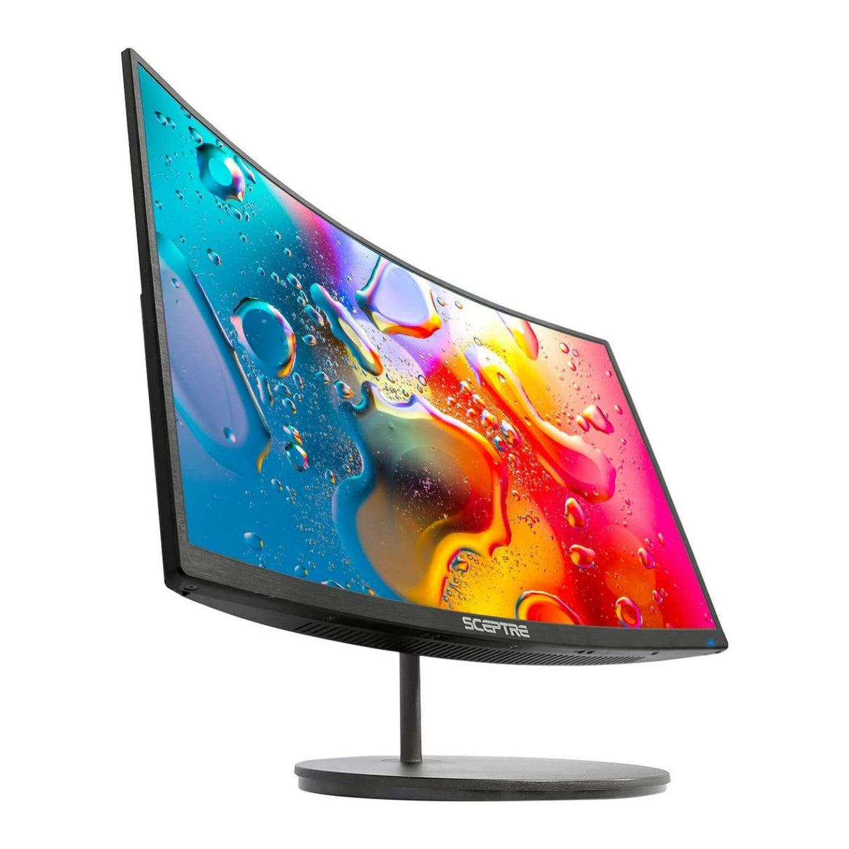 Sceptre C275W-1920RN Curved 27-Inch FHD LED Monitor with Built-In Speakers, HDMI and VGA (Black)