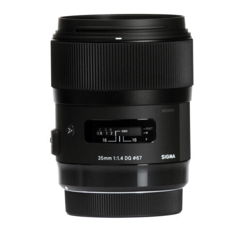 Sigma 35mm f/1.4 Art DG HSM Lens for Canon DSLR Camera with 1TB Hard Drive and 64GB SD Card Bundle