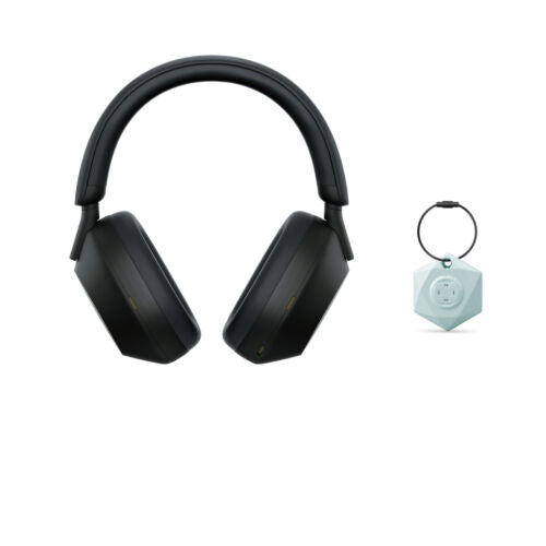 Sony WH-1000XM5 Wireless Noise Canceling Over-Ear Headphones (Black) Bundle