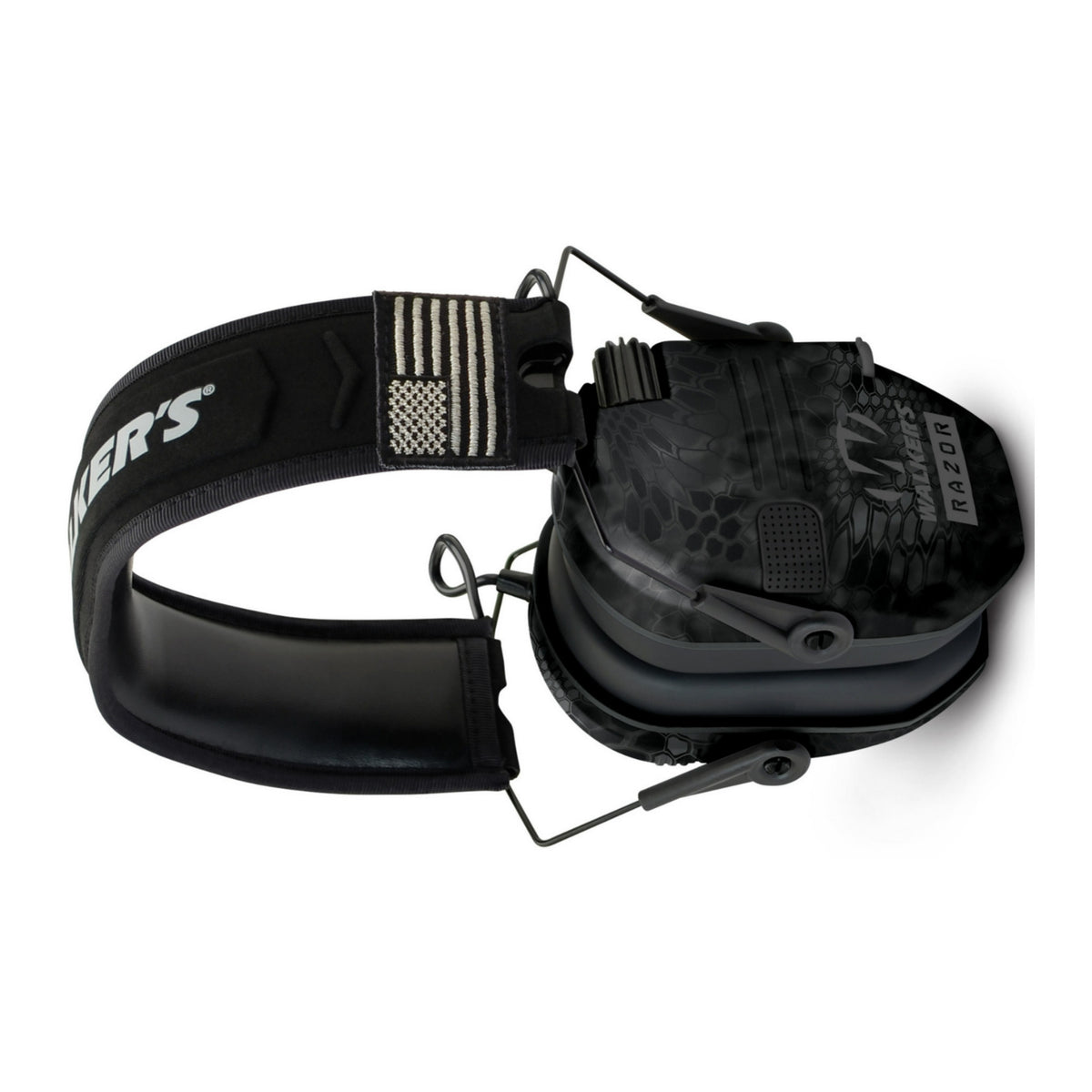 Walker's Razor Patriot Series Ultra Low-Profile Electronic Muffs (Kryptek Camo)